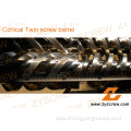 High Performance Conical Double Screw Barrel Zyt 358